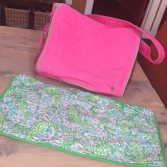 lilly pulitzer diaper bag backpack